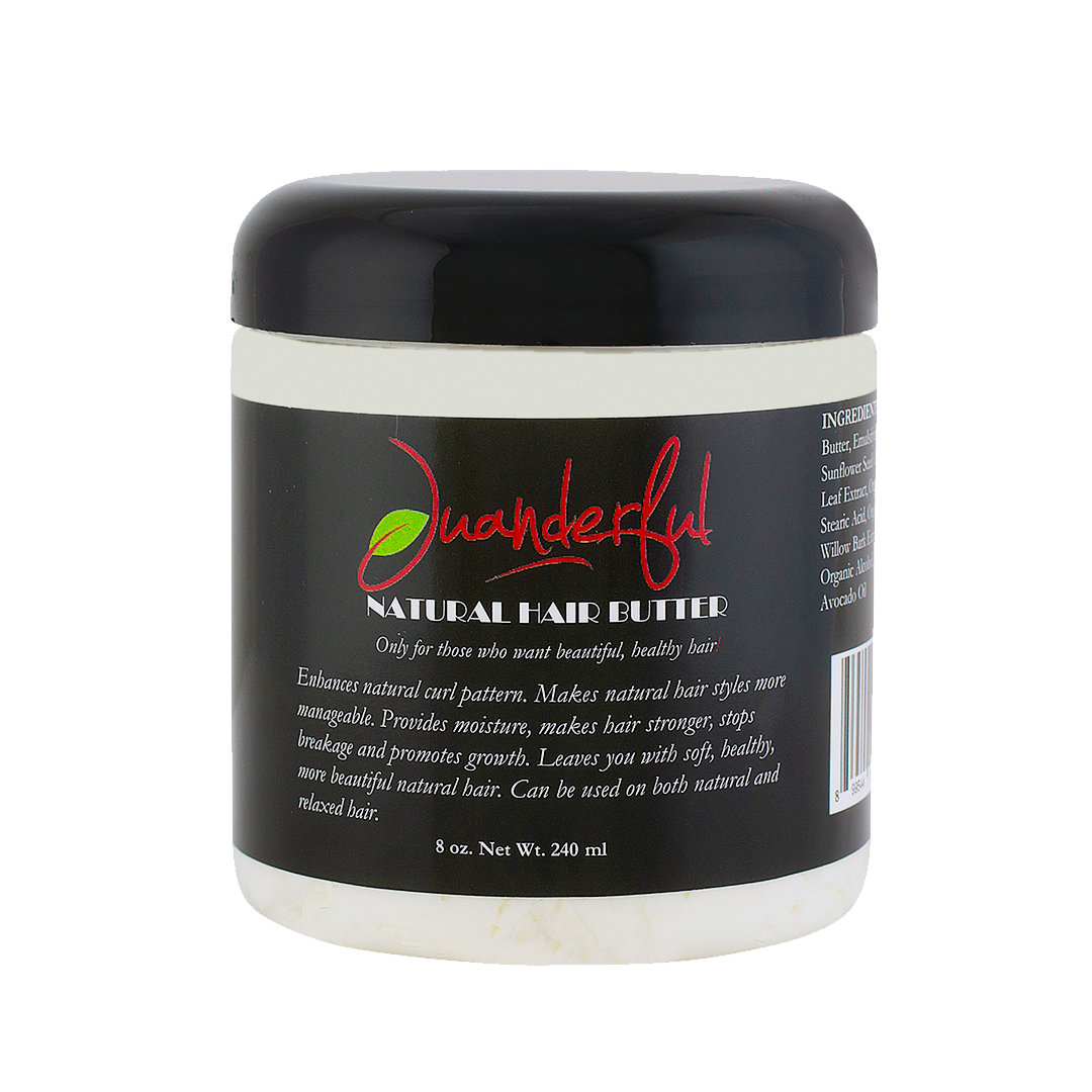 Natural Hair Butter - Hair Care - juanderfulhairskin - juanderfulhairskin